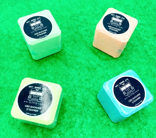 CBD shower steamer box smokers choice subscription box