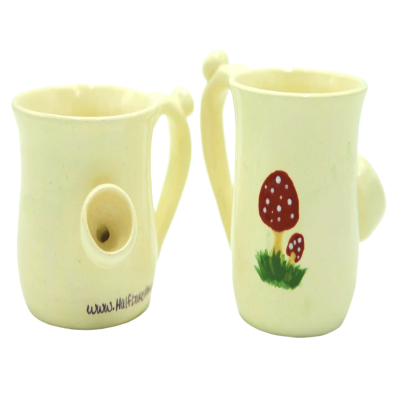 Mushroom Ceramic Mug-halfbakedbus-halfbakedbus