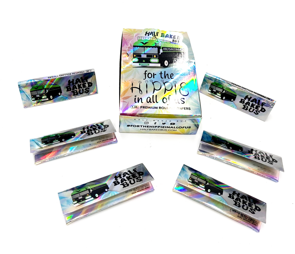 All in One Rolling Paper Kit w/ Grinder - Unbleached - Modern Day Hippie  Brand